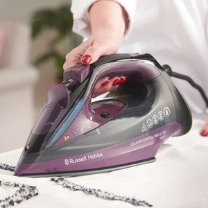 Russell Hobbs Colour Control Pro Ultra Steam Iron 27281 - IRONS - Beattys of Loughrea