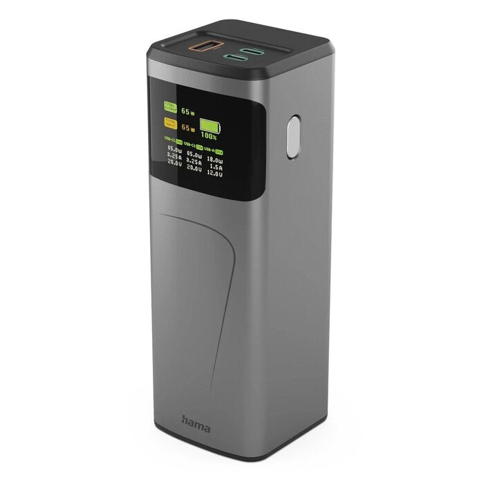 HAMA POWERBANK 65W 20000MAH 2 USB-C USB-A PD