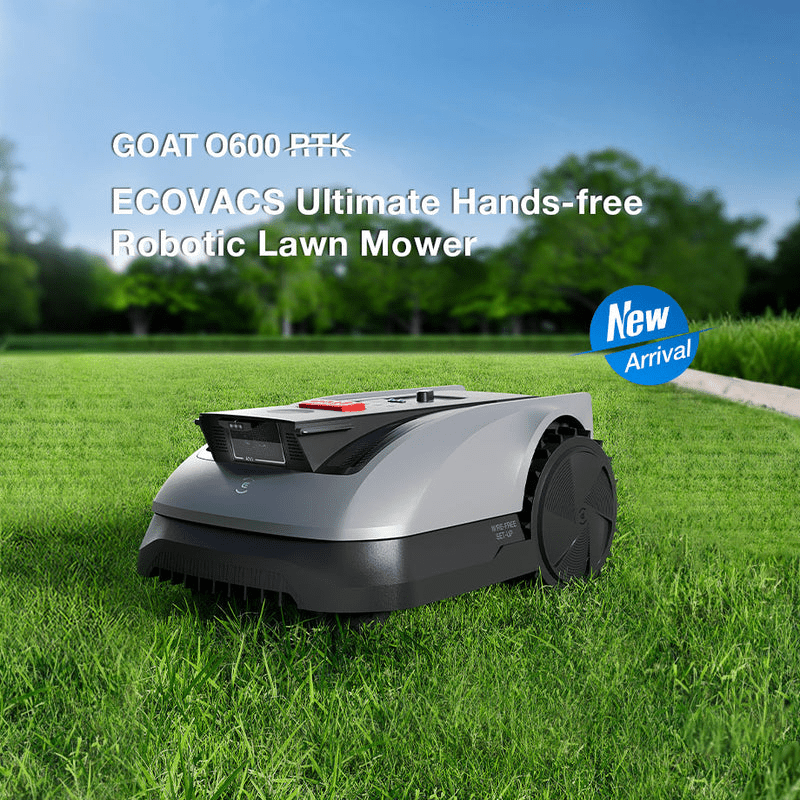 Ecovacs GOAT O600 RTK - Robotic Lawn Mower - ROBOT MOWERS - Beattys of Loughrea