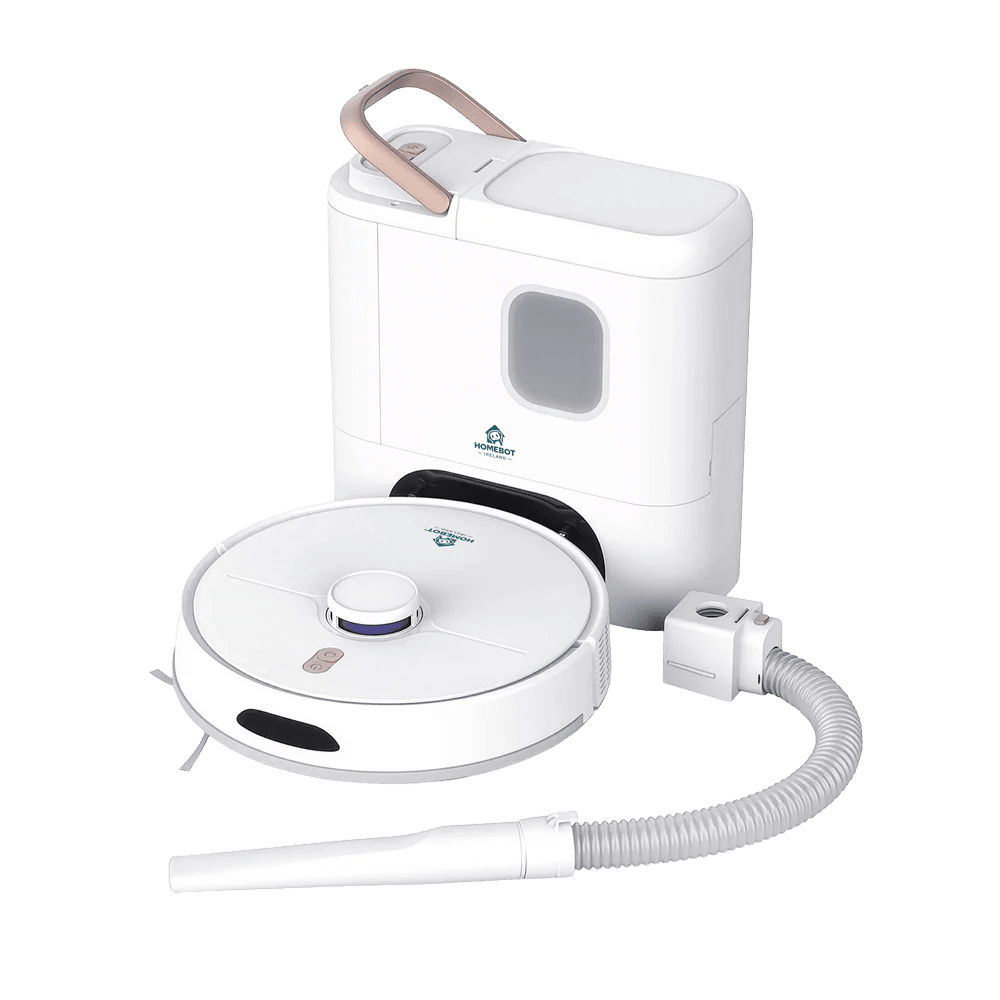 Homebot Nozzie 4 - in - 1 6000Pa Self - Emptying Robot Vacuum & Mop | HB - RV - NOZ - IE - ROBOT VACUUM CLEANER - Beattys of Loughrea