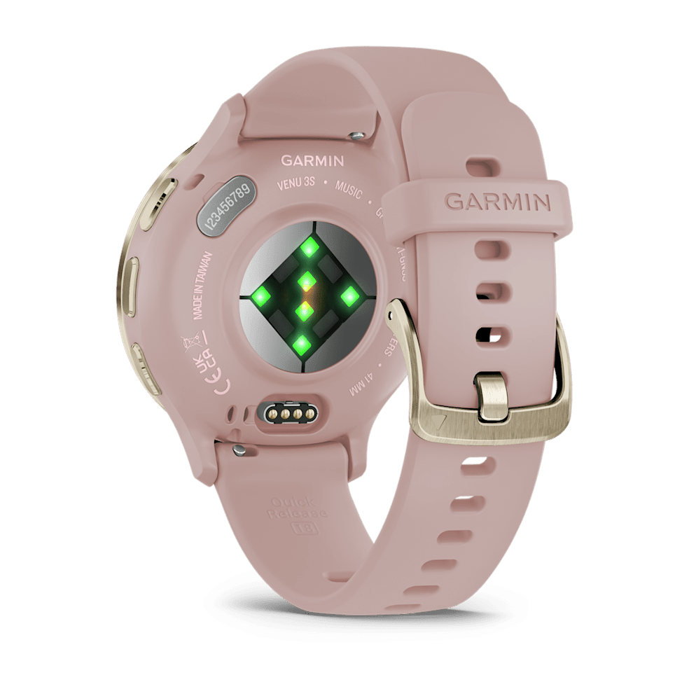 Garmin Venu 3S 41mm Smart Watch – Soft Gold/Rose | 49 - GAR - 010 - 02785 - 03 - SMARTWATCH, FITBIT - Beattys of Loughrea