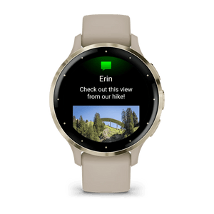Garmin Venu 3S 41mm Smart Watch – Soft Gold/French Grey | 49 - GAR - 010 - 02785 - 02 - SMARTWATCH, FITBIT - Beattys of Loughrea