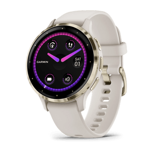 Garmin Venu 3S 41mm Smart Watch – Soft Gold/Ivory | 49 - GAR - 010 - 02785 - 04 - SMARTWATCH, FITBIT - Beattys of Loughrea