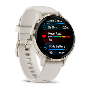 Garmin Venu 3S 41mm Smart Watch – Soft Gold/Ivory | 49 - GAR - 010 - 02785 - 04 - SMARTWATCH, FITBIT - Beattys of Loughrea