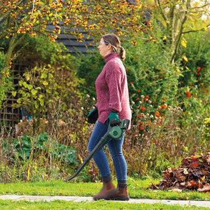Bosch UniversalLeafBlower 18V Cordless Garden Blower (1 × 2.5Ah) – 18V‑130 - HEDGE TRIMMERS - Beattys of Loughrea