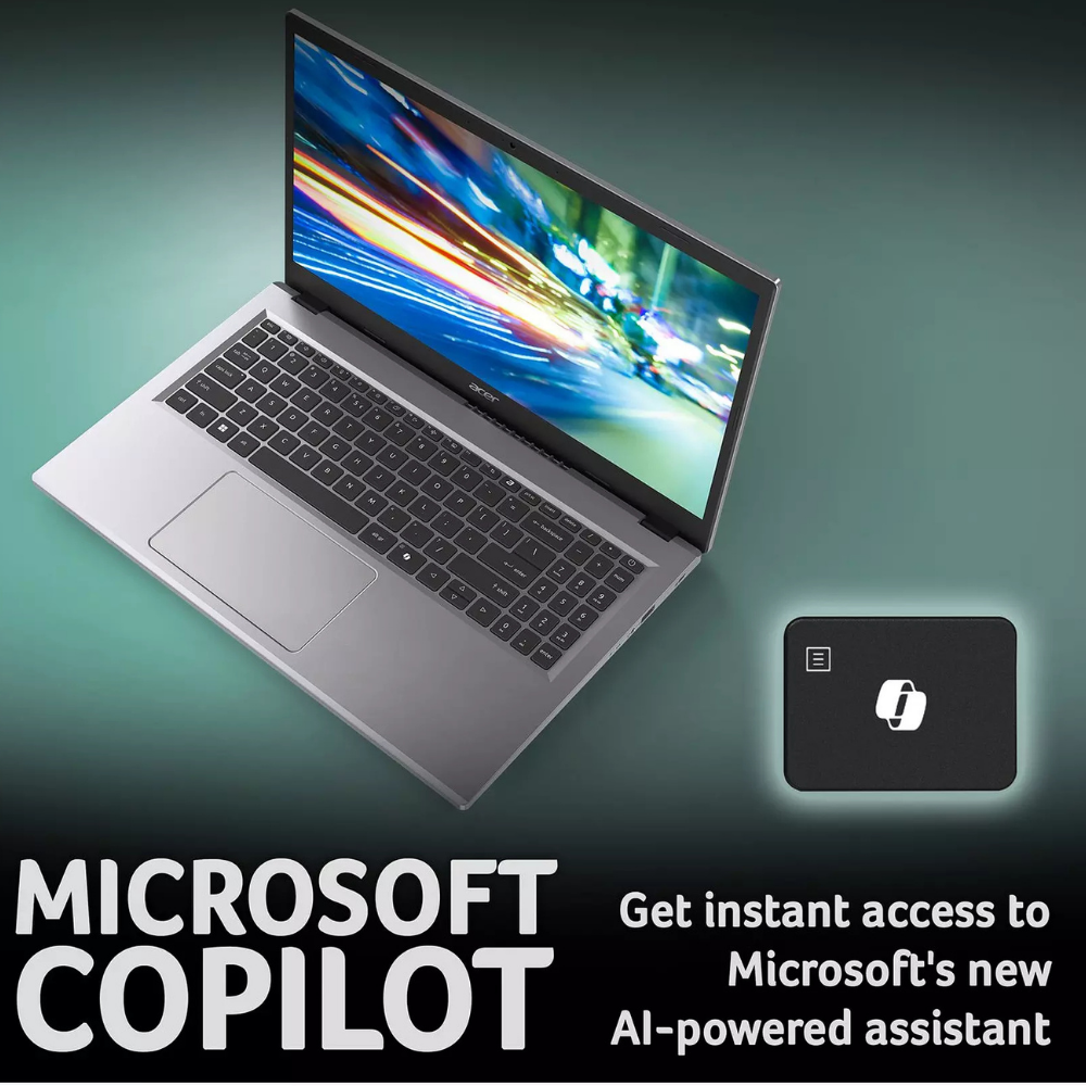Acer Aspire Go 15 Intel Core i7-13620H 16GB 512GB SSD 15.6" FHD Windows 11 Laptop – Silver (NX.J4GEK.00M)