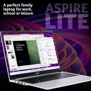 Acer Aspire Lite 15.6" Laptop – Ryzen 3, 8GB RAM, 256GB SSD - LAPTOP/ NETBOOK - Beattys of Loughrea