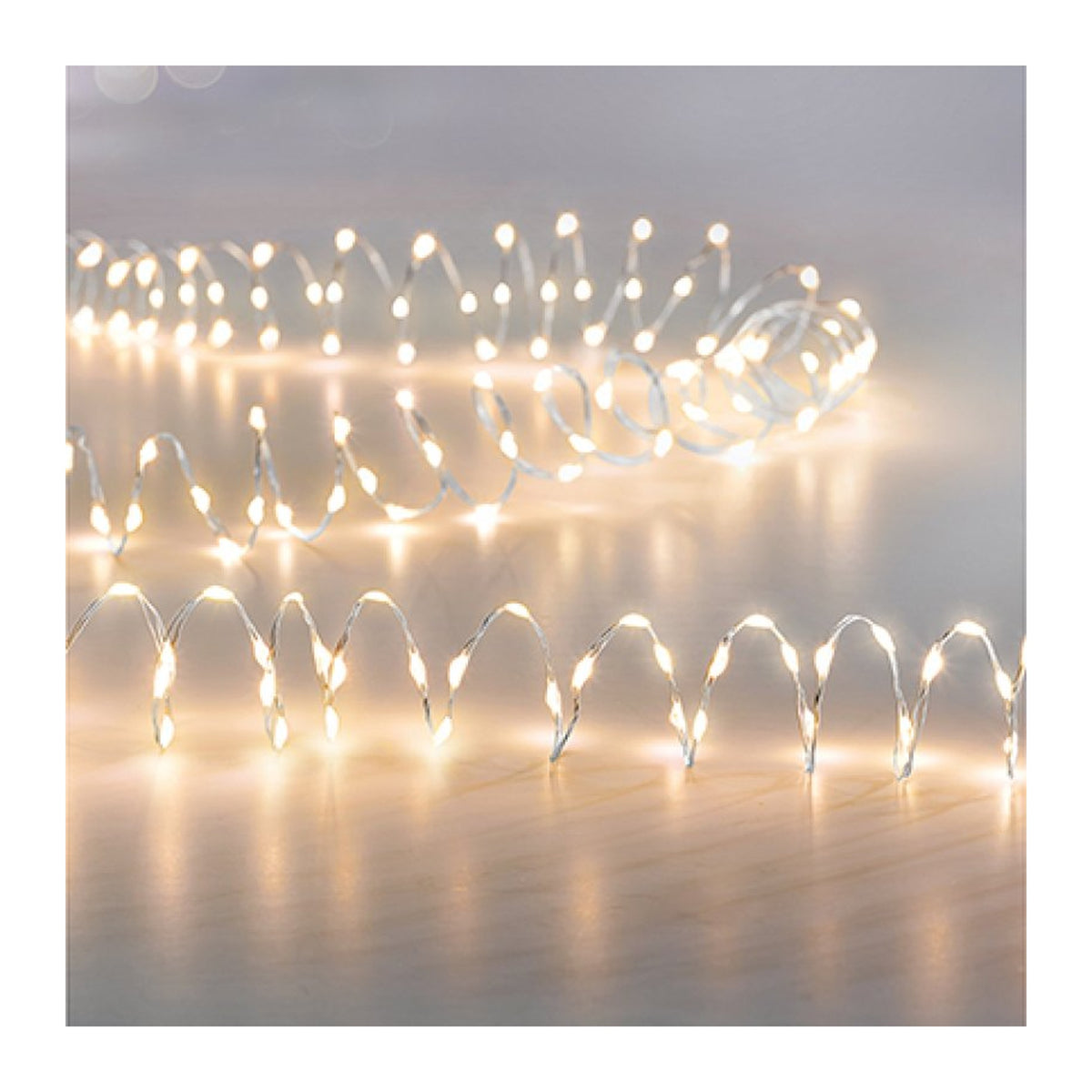 Premier 400 LED Compact Microbrights with Timer, Warm White - XMAS LIGHTS LED - Beattys of Loughrea