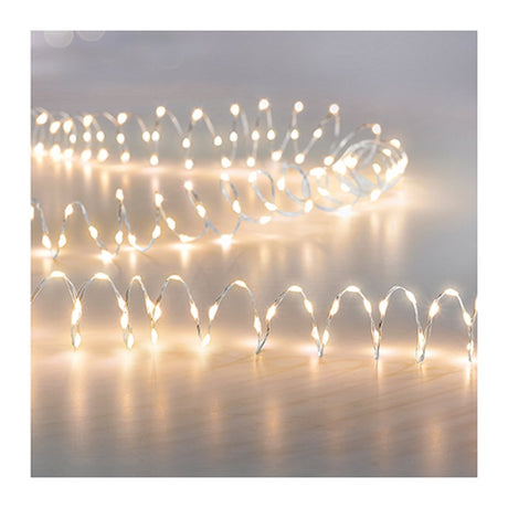Premier 400 LED Compact Microbrights with Timer, Warm White - XMAS LIGHTS LED - Beattys of Loughrea