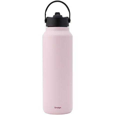 Smidge 1.2L Flip Straw Insulated Bottle, Summer Blush - FLASKS - Beattys of Loughrea