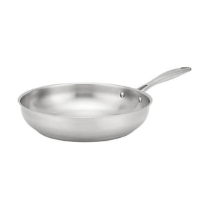 Stellar Profile Matte 28cm Uncoated Stainless Steel Frying Pan