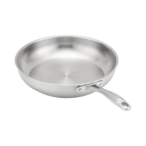 Stellar Profile Matte 28cm Uncoated Stainless Steel Frying Pan