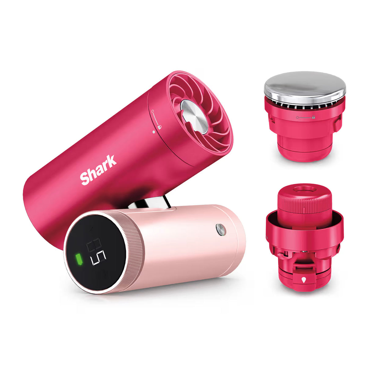 Shark ChillPill 3-in-1 Fan, Mist & InstaChill System – Dragon Fruit Pink FA022UKPK