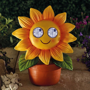 Blinkin’ Sunflower Solar Light Decoration - GARDEN ORNAMENTS INCL SOLAR - Beattys of Loughrea