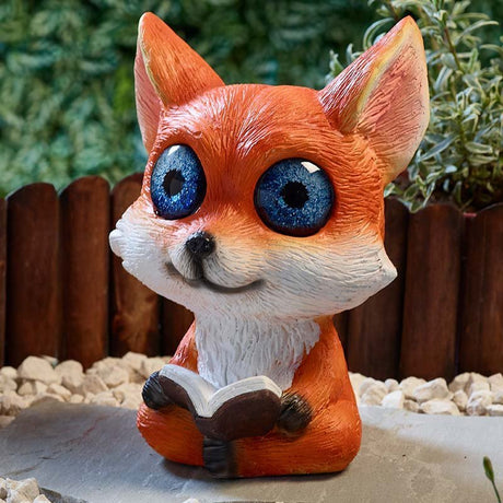 Fox Eyes Solar Light Decoration - GARDEN ORNAMENTS INCL SOLAR - Beattys of Loughrea