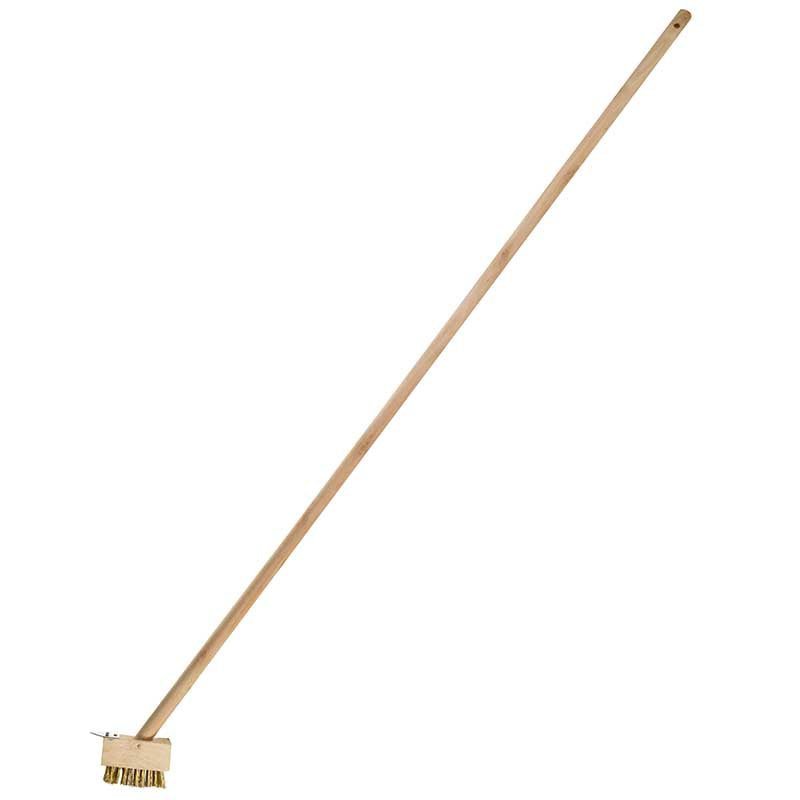 Patio Brush with Scraper & Spare Head – 140cm - GARDEN HOE/RAKE/HANDLE/HAND TOOL - Beattys of Loughrea