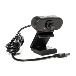 Groov-e 1080p HD Webcam with Privacy Cover - Black