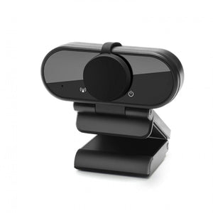Groov-e 1080p HD Webcam with Privacy Cover - Black
