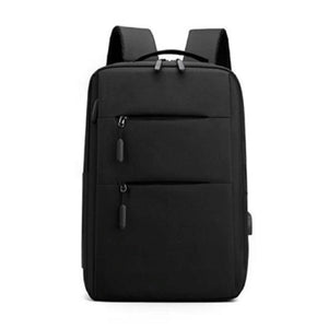 Groov-e Laptop Backpack with USB Charging Port - Black