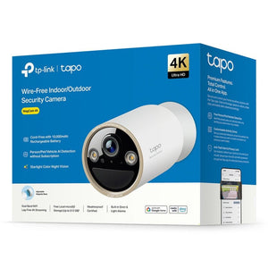 Tapo C460 Battery-Powered Outdoor Security Camera – 4K - SECURITY CAMERA/ PRODUCTS - Beattys of Loughrea