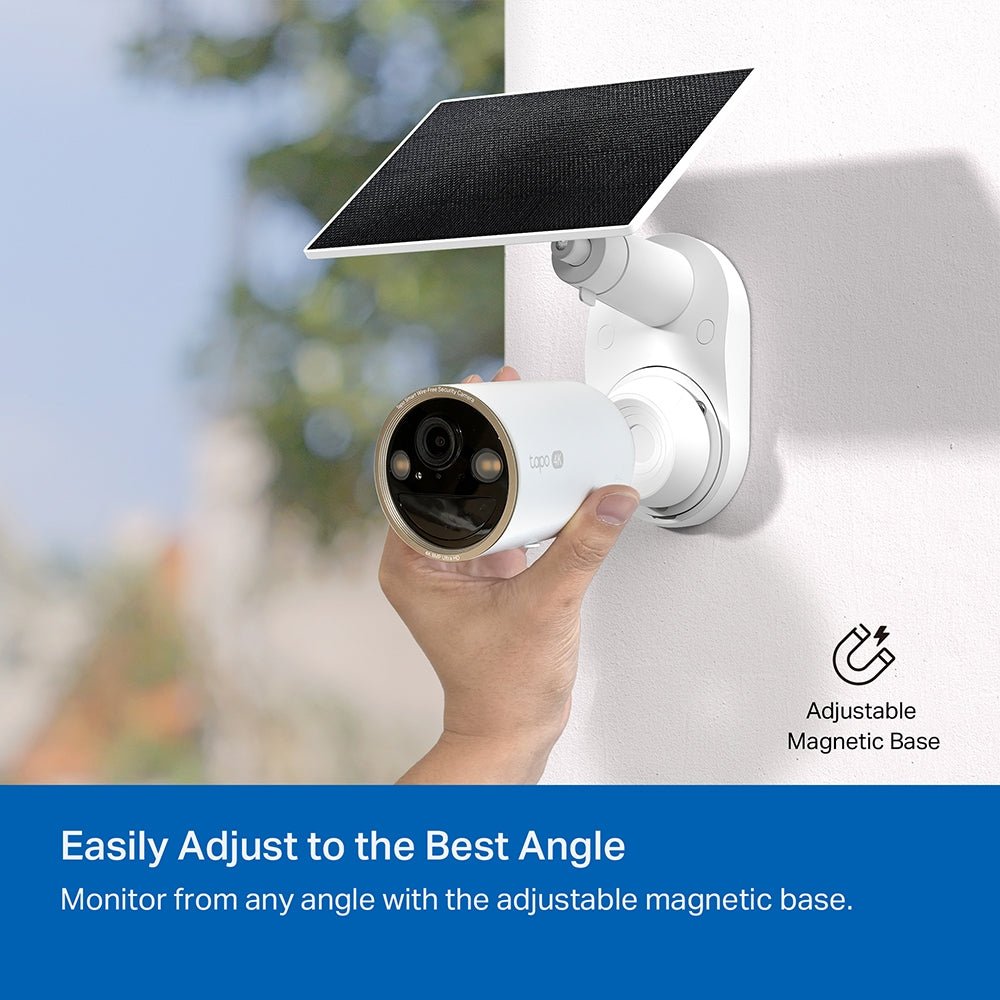 Tapo C460 KIT Solar-Powered Security Camera Kit – 4K - SECURITY CAMERA/ PRODUCTS - Beattys of Loughrea