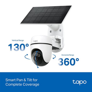 Tapo C610 Solar-Powered Pan/Tilt Security Camera Kit - SECURITY CAMERA/ PRODUCTS - Beattys of Loughrea