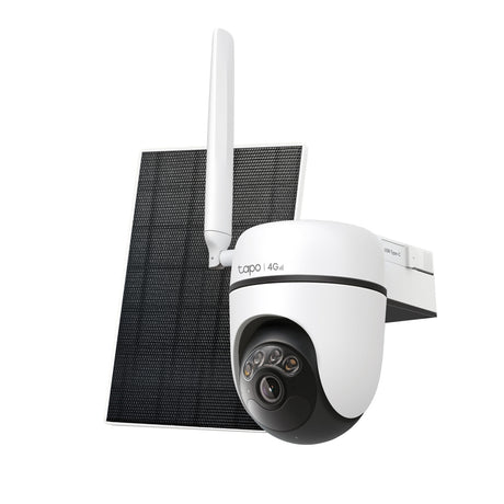 Tapo C615G KIT Solar-Powered Pan/Tilt 4G LTE Security Camera Kit - SECURITY CAMERA/ PRODUCTS - Beattys of Loughrea