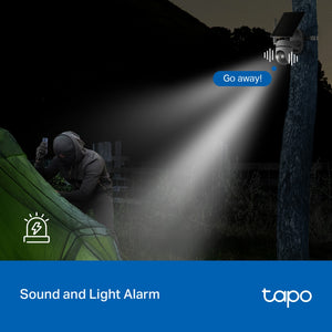 Tapo C615G KIT Solar-Powered Pan/Tilt 4G LTE Security Camera Kit
