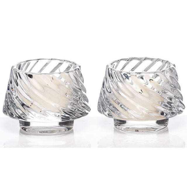 Newgrange Living Aoife Tea Light Holder Pair, 6.8cm