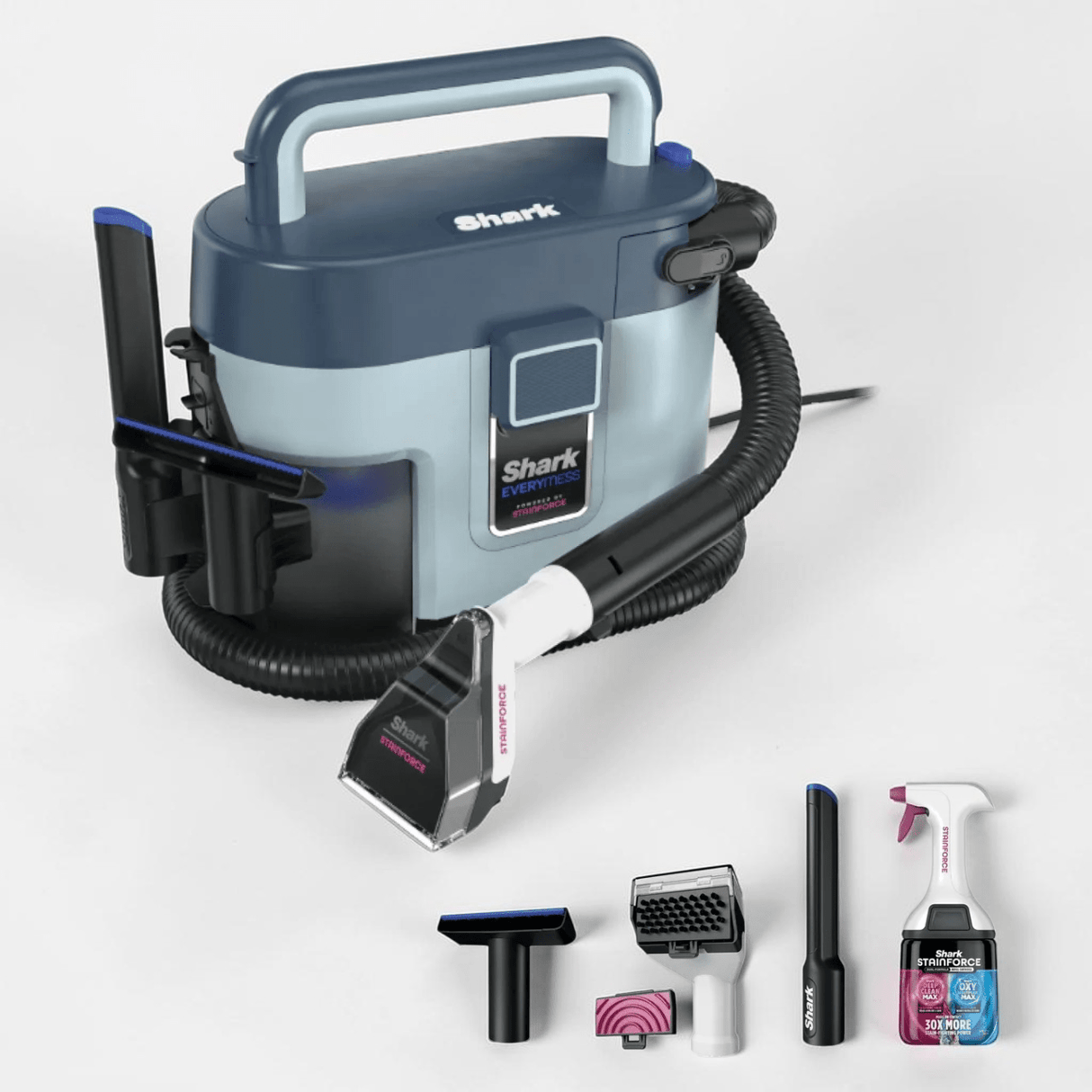 Shark EveryMess Portable 3 - in - 1 Stain Eliminator, Wet Vac & Dry Vac VX110UK - STEAM CLEANER - Beattys of Loughrea