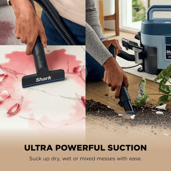 Shark EveryMess Portable 3 - in - 1 Stain Eliminator, Wet Vac & Dry Vac VX110UK - STEAM CLEANER - Beattys of Loughrea