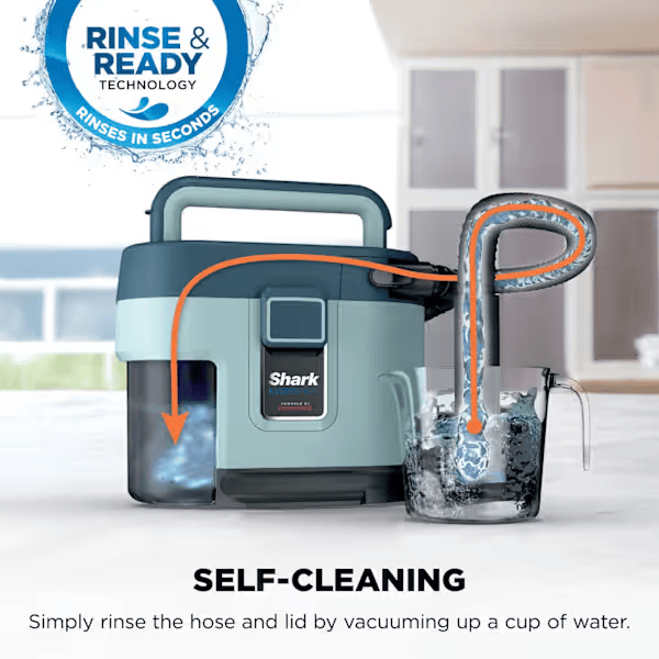 Shark EveryMess Portable 3 - in - 1 Stain Eliminator, Wet Vac & Dry Vac VX110UK - STEAM CLEANER - Beattys of Loughrea