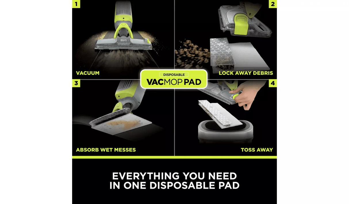 Shark VacMop Disposable Hard Floor Pads 16 Pack - CLEANING - LIQUID/POWDER CLEANER (1) - Beattys of Loughrea