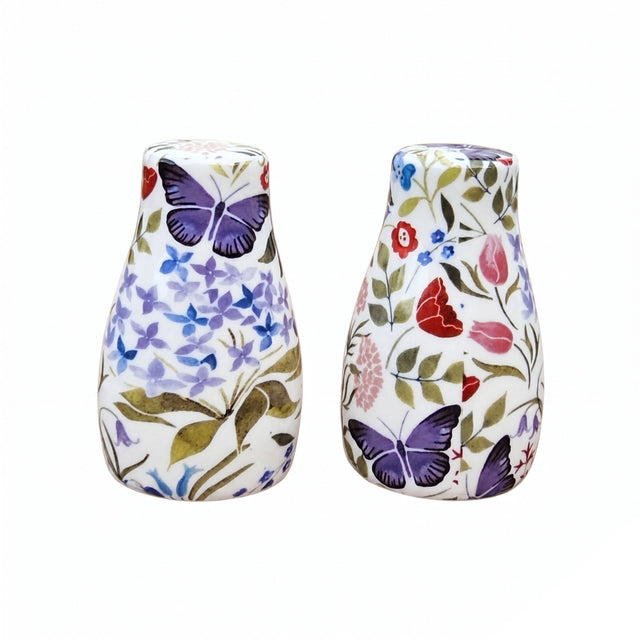 Shannonbridge Pottery Butterfly Garden Salt And Pepper Set - GENERAL LOOSE WARE - Beattys of Loughrea