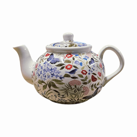 Shannonbridge Pottery Butterfly Garden 4 Cup Teapot - GENERAL LOOSE WARE - Beattys of Loughrea