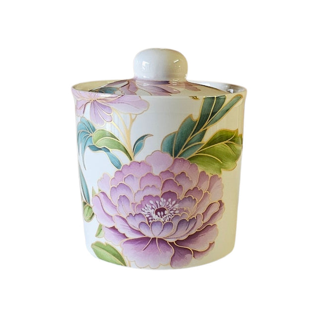 Shannonbridge Pottery Pink Blush Covered Sugar Bowl - GENERAL LOOSE WARE - Beattys of Loughrea