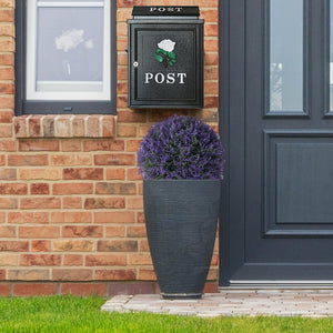 Nearly Natural Topiary Ball Purple Heather Effect 30cm - HANGING BASKET, LINER, BRACKET - Beattys of Loughrea