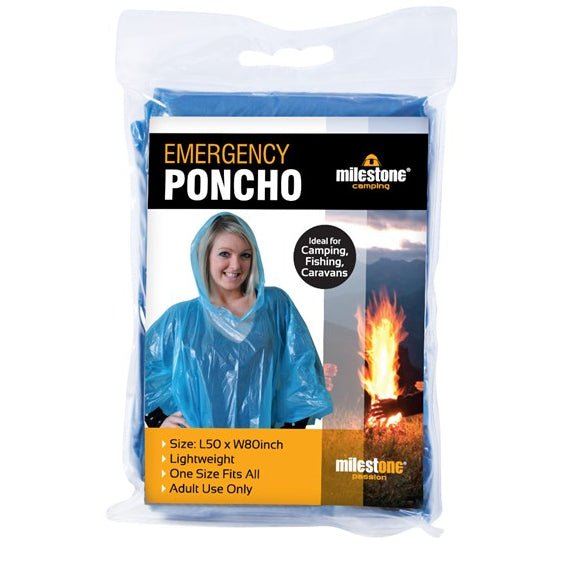 Milestone Emergency Poncho - ADULT CLOTHING (NOT WORKWEAR) - Beattys of Loughrea