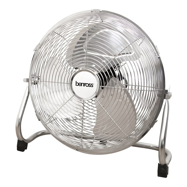 Benross 14" High Velocity Chrome Fan - FANS - Beattys of Loughrea
