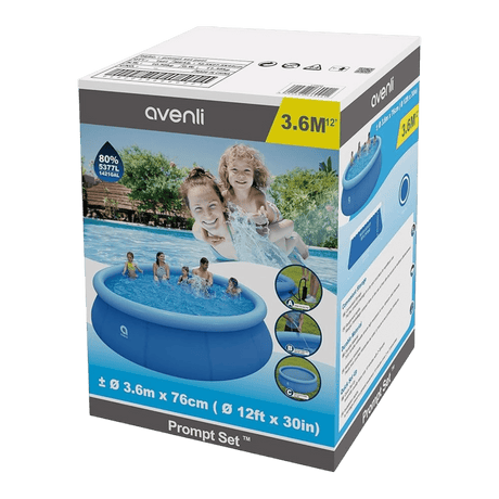 Avenli Prompt Set Pool – Extra Extra Large 12ft - SWINGS/SLIDE OUTDOOR GAMES - Beattys of Loughrea