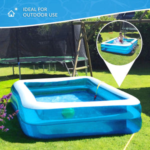 SunClub Extra Large Inflatable Family Pool – 3m - SWINGS/SLIDE OUTDOOR GAMES - Beattys of Loughrea