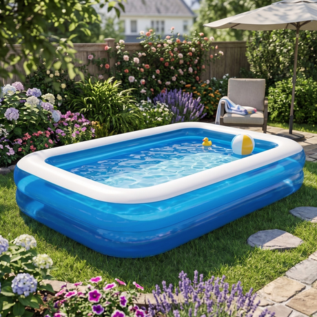 SunClub Extra Large Inflatable Family Pool – 3m - SWINGS/SLIDE OUTDOOR GAMES - Beattys of Loughrea