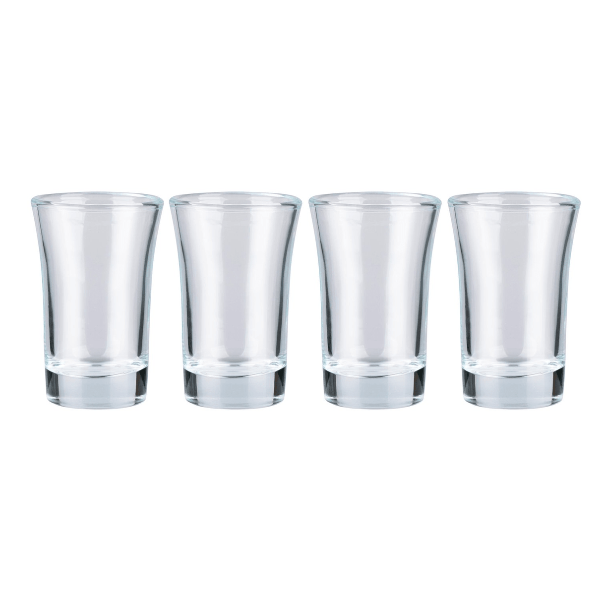 ALPINA Shot Glass 45ml Set of 4 - PLASTICS - STORAGE LUNCH BOX BEAKER - Beattys of Loughrea
