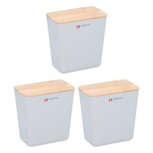 ALPINA Storage Box Set 1L 13.5 x 13 x 8cm Pack Of 3 - PLASTICS - STORAGE LUNCH BOX BEAKER - Beattys of Loughrea