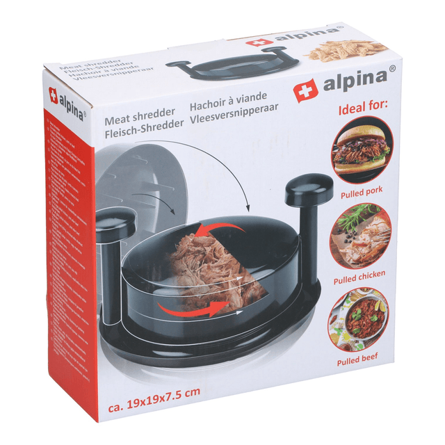 ALPINA Meat Shredder 18.2 x 18.2 x 8cm - PLASTICS - STORAGE LUNCH BOX BEAKER - Beattys of Loughrea