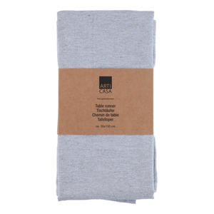 ARTICASA Table Runner Grey 35 x 150cm - PLASTICS - STORAGE LUNCH BOX BEAKER - Beattys of Loughrea