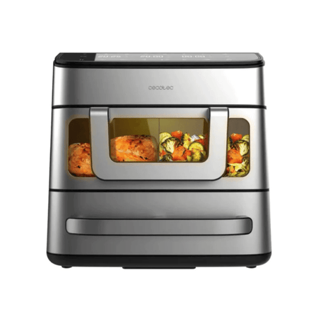 Cecotec Pizza & Fry 7000 Electric Pizza Oven & Air Fryer 18L 1800W | 21093 - AIR FRYER / DEEP FAT FRYERS - Beattys of Loughrea