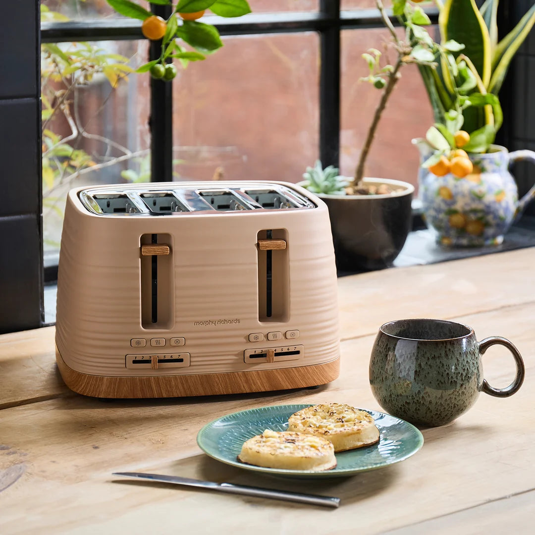 Morphy Richards Clay 4 Slice Toaster, Felspar