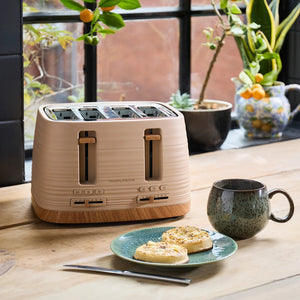 Morphy Richards Clay 4 Slice Toaster, Felspar