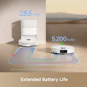 Dreame D20 Pro Plus Robot Vacuum & Mop - White | RLD43SD